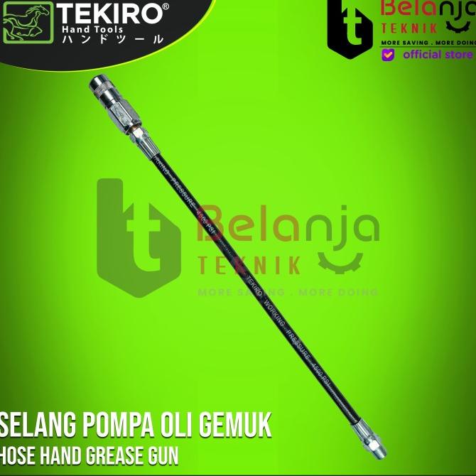 Jual Tekiro Hose Hand Grease Gun Selang Pompa Oli Gemuk Tangan Stempet