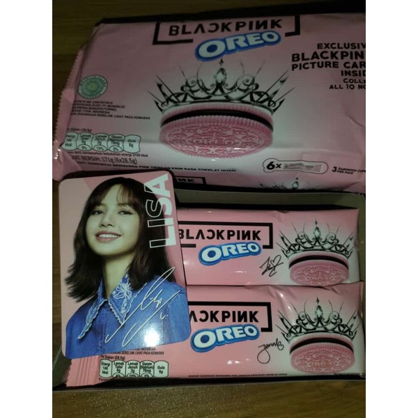 Jual Oreo Blackpink New Edisi Khusus Oreo X BlackPink Limited