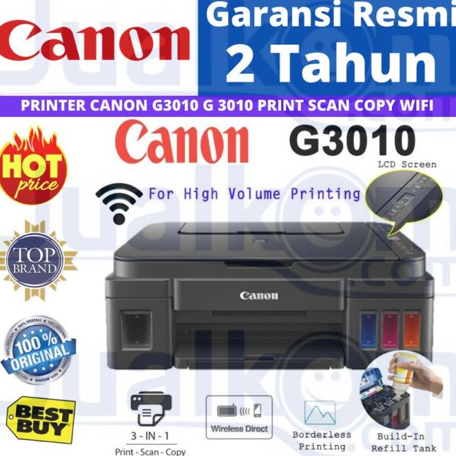 Jual Printer Original Printer Canon G3010 G 3010 Pengganti G3000 Print