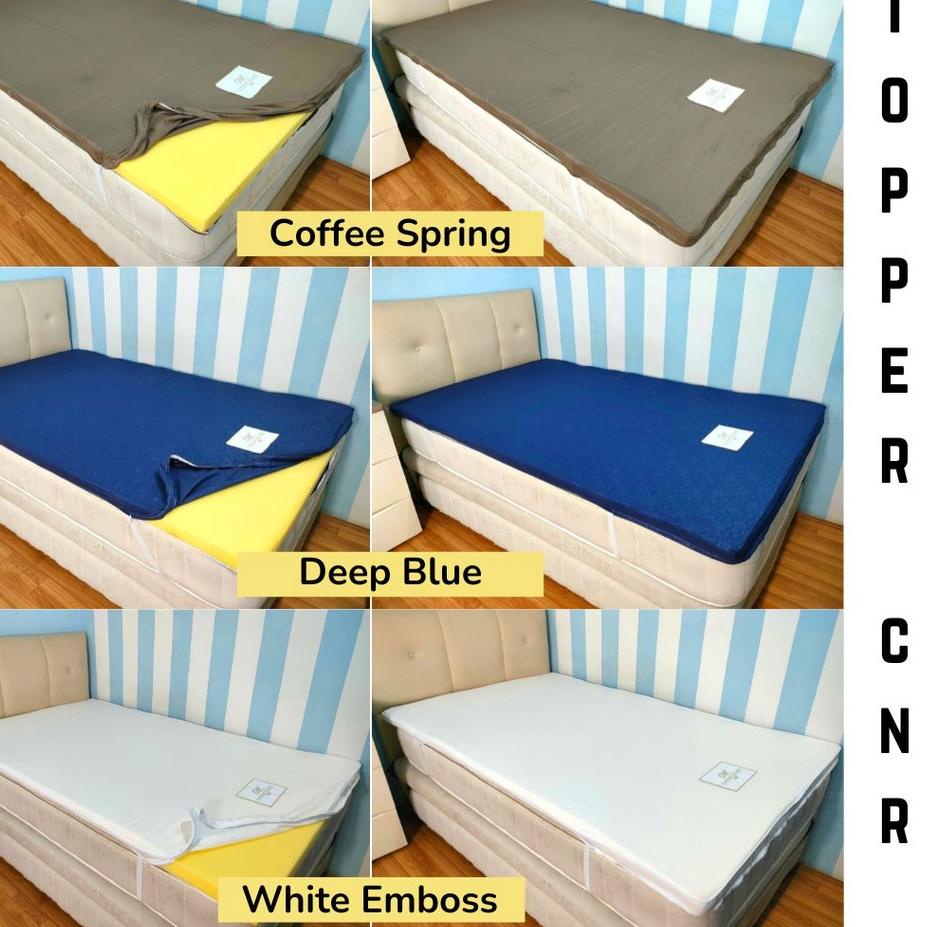 Jual Ioyu Topper Pelindung Kasur Springbed Tebal Empuk Matras