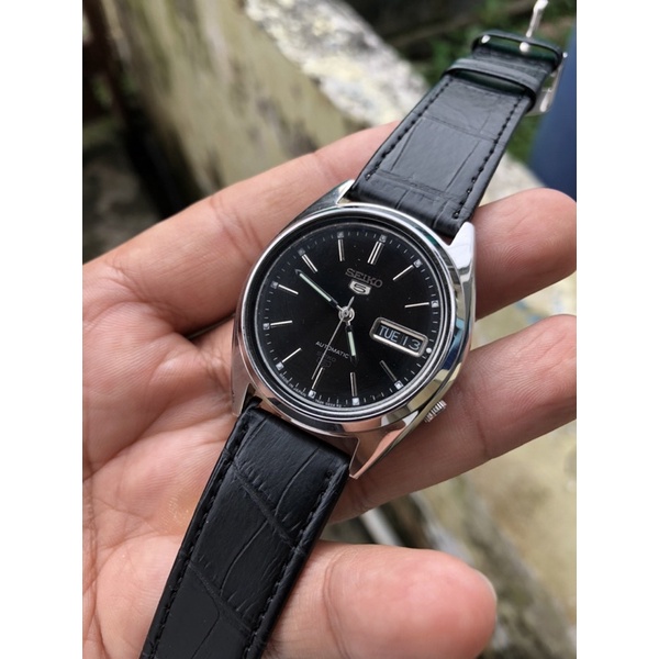 Jual Jam Tangan Seikoo 5 Automatic 7009 Dial Hitam Jam Klasik Jam