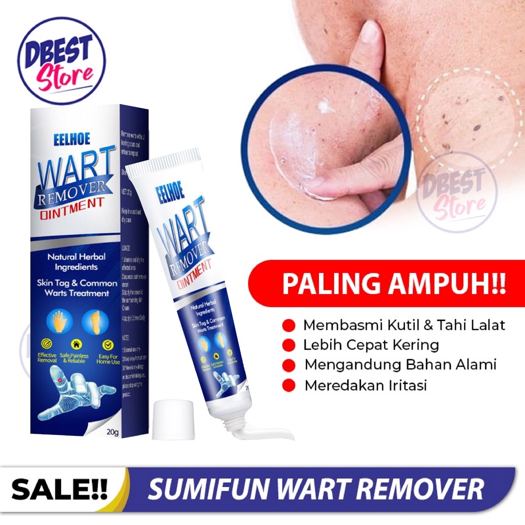 Jual ORIGINAL Skin Tag Remover EELHOE SUMIFUN Wart Remover Ointment