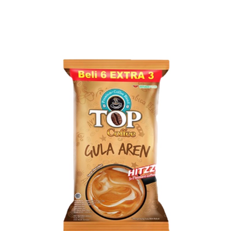 Jual SEMBAKO Top Coffee Gula Aren 6 3 Isi 6 Pcs Extra 3 Pcs