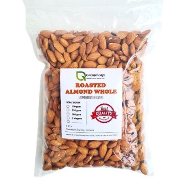 Jual Kg Roasted Almond Kacang Almond Kupas Panggang Kg Original