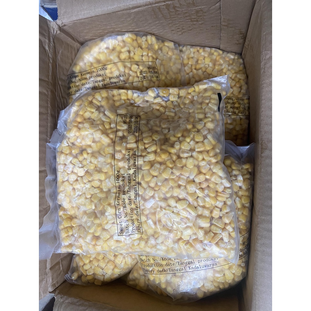 Jual Sweet Corn Jagung Pipil Manis Frozen Kg Shopee Indonesia