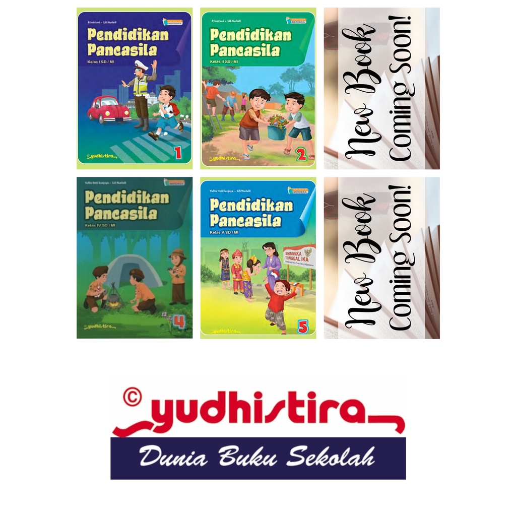 Jual BUKU PENDIDIKAN PANCASILA PPKN SD KELAS 1 2 3 4 5 6 KURIKULUM