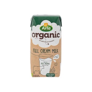 Jual Arla Full Cream Milk UHT Organic 200 ML Susu UHt Organik