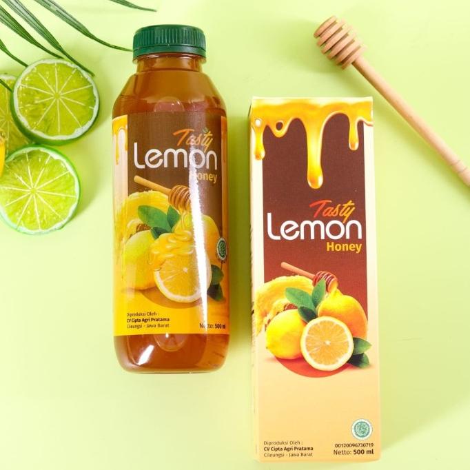 Jual Sari Lemon Murni Plus Madu Tasty Lemon Segar Asli Original Ml