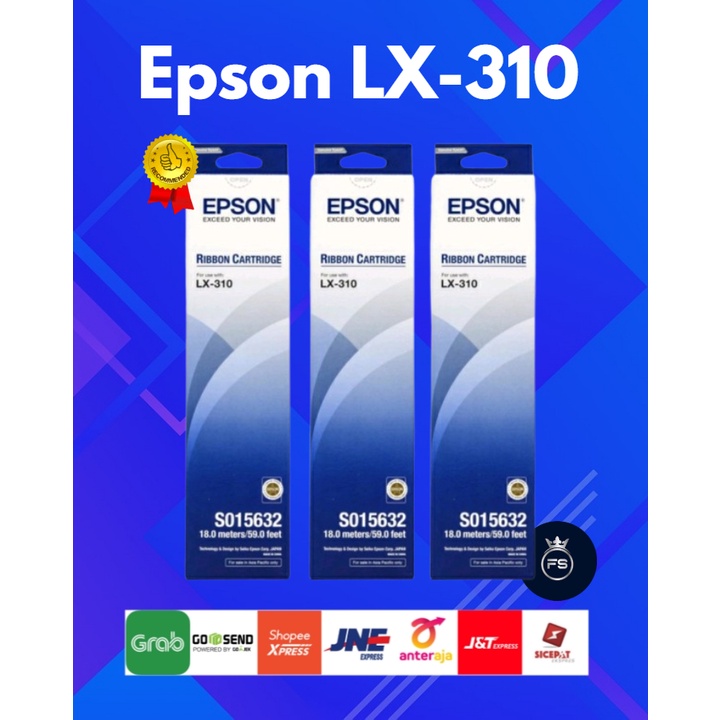 Jual Epson Ribbon Cartridge Pita Tinta Lx Lx Original