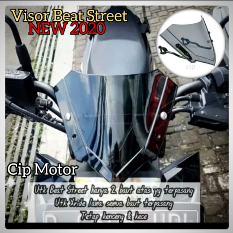 Jual Visor Honda Beat Street Fi 2016 2017 2018 2019 2020 Beat Street