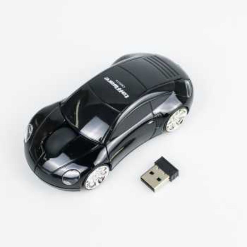 Jual Mouse Wireless Taffware Bentuk Mobil Ferrari Wireless Optical