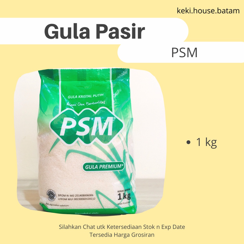 Jual Gula Pasir Premium Psm Kg Shopee Indonesia