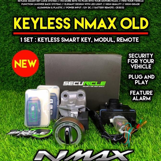 Jual Kunci Keyless Yamaha Nmax Old Smartkey Pnp Plus Alarm Original