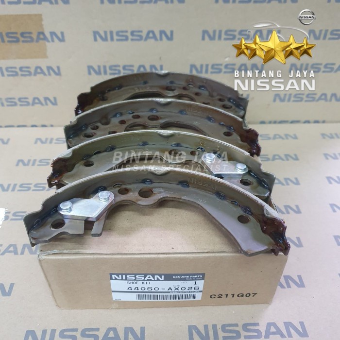 Jual Kampas Rem Belakang Nissan Micra March K Brake Shoe Original