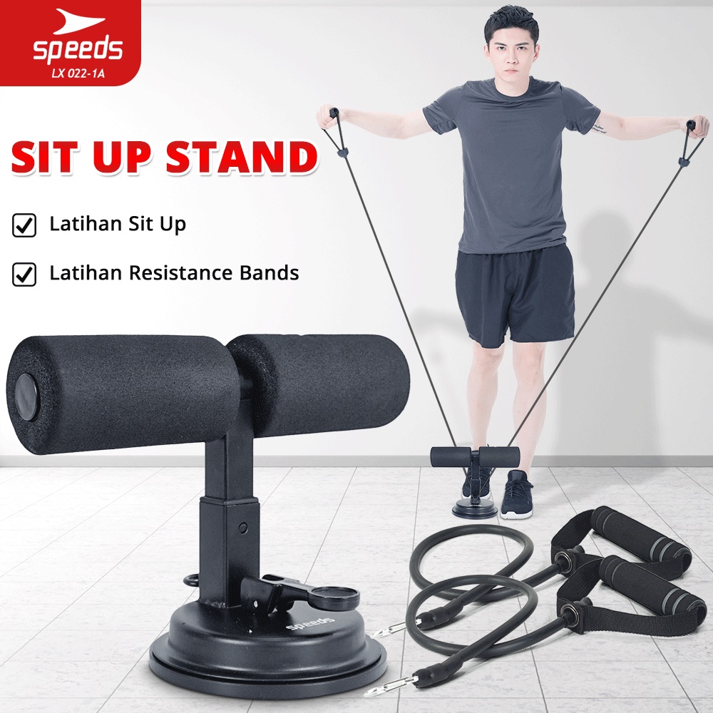 Jual SPEEDS Sit Up Stand Tali Resitance Bands Holder Penahan Kaki Sit