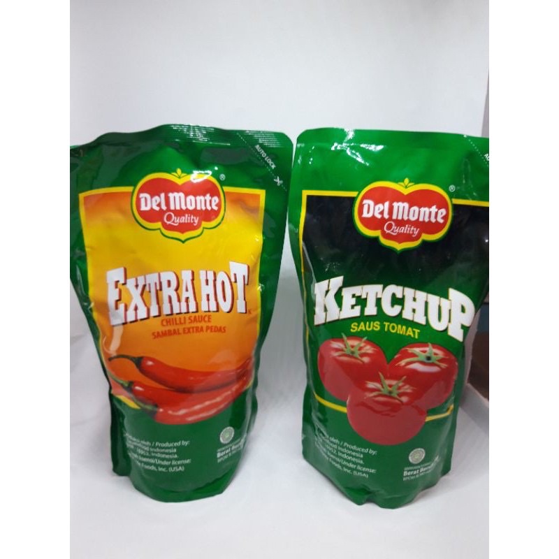 Jual Del Monte Extra Hot Chilli Sauce 1 Kg Delmonte Saus Ekxtra Pedas