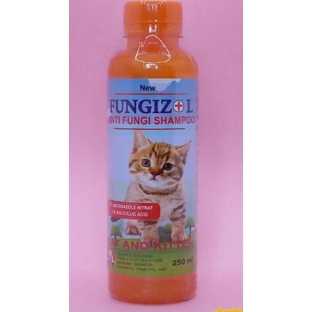 Jual Shampo Anti Jamur Untuk Kucing Fungizol Ml Shopee Indonesia