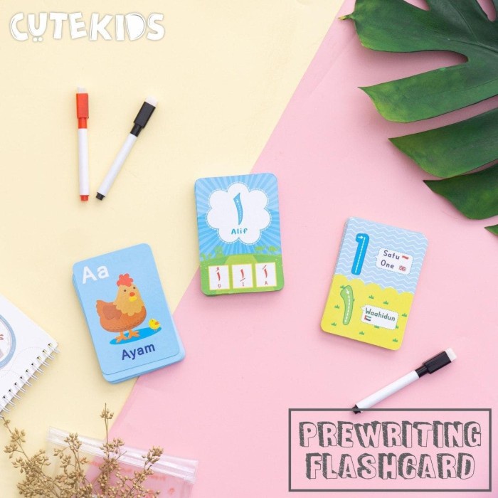 Jual PAKET FLASHCARD 3 HURUF ANGKA HURUF HIJAIYAH Shopee Indonesia