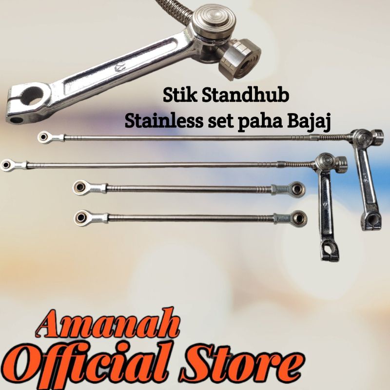 Jual Stik Rem Stand Hub Stanlis Set Penahan Rem Cb Gl Megapro Tiger Rx