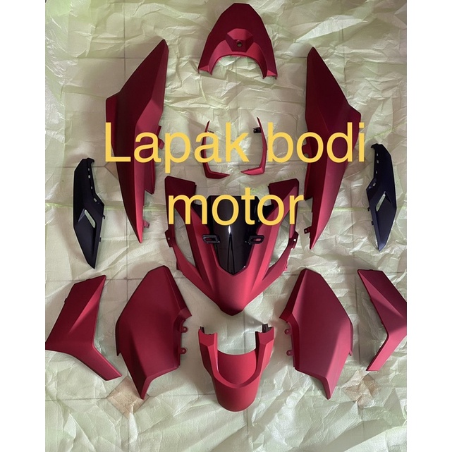 Jual Ful Full Set Bodi Body Vario New 160 CBS Hitam Putih Merah Dof