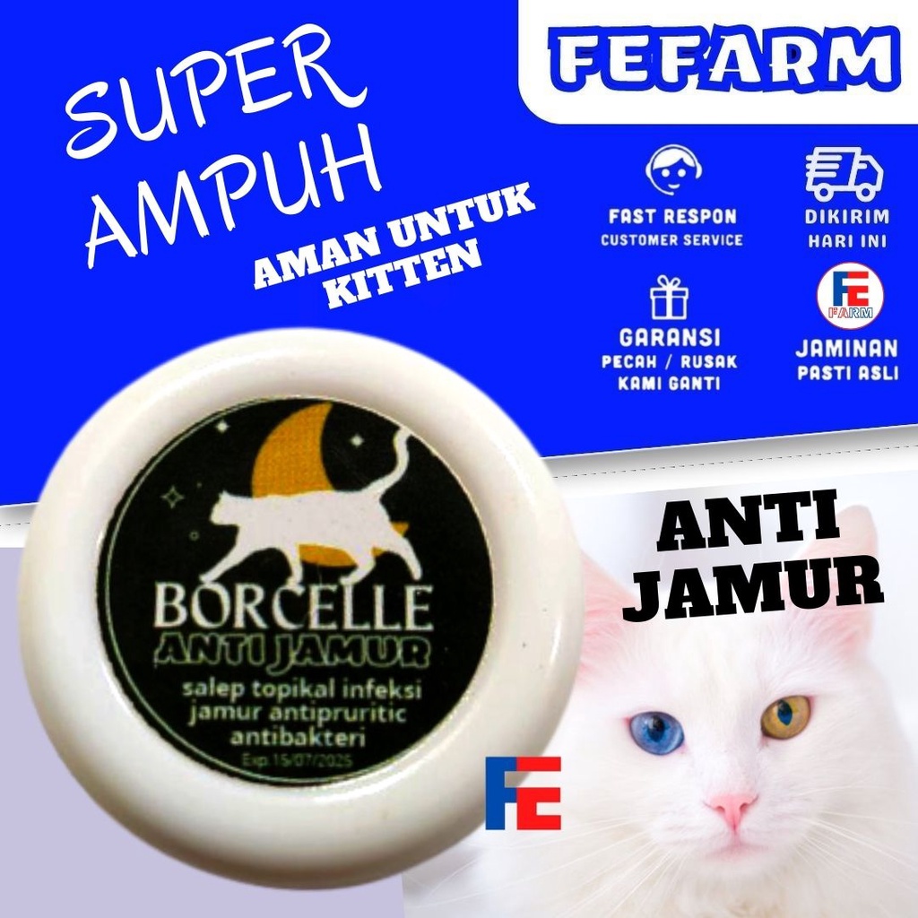 Jual SALEP ANTI JAMUR DAN BAKTERI SUPER AMPUH UNTUK KUCING FEFARM