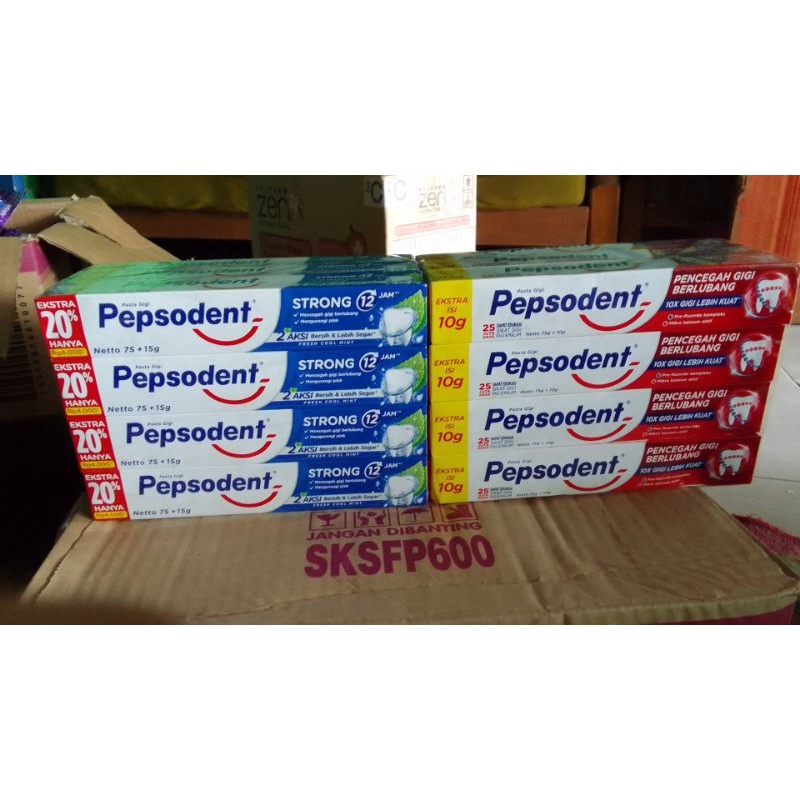 Jual PASTA GIGI PEPSODENT 75 15 Gram PAKET 3 PCS PENCEGAH GIGI