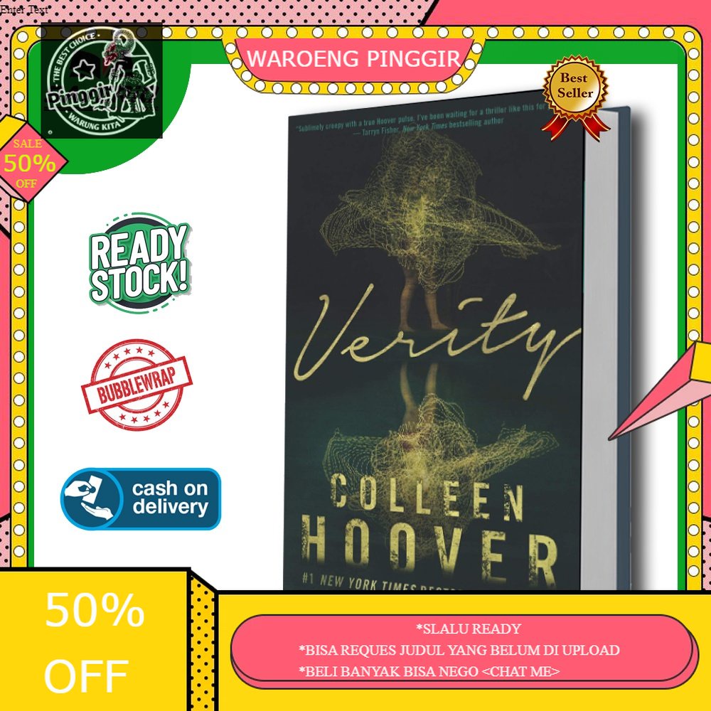 Jual Buku Verity By Colleen Hoover Shopee Indonesia