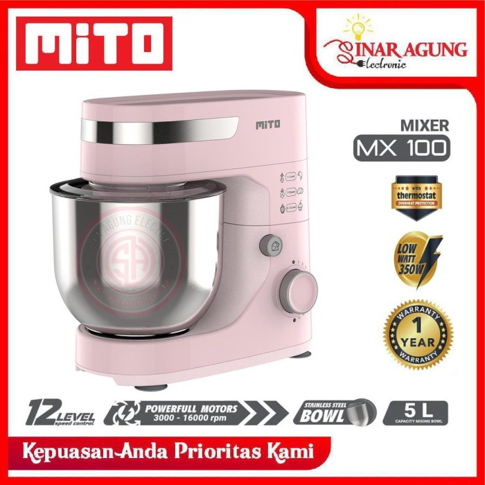 Jual Mito Standing Mixer Liter Mx Mx Mx Watt