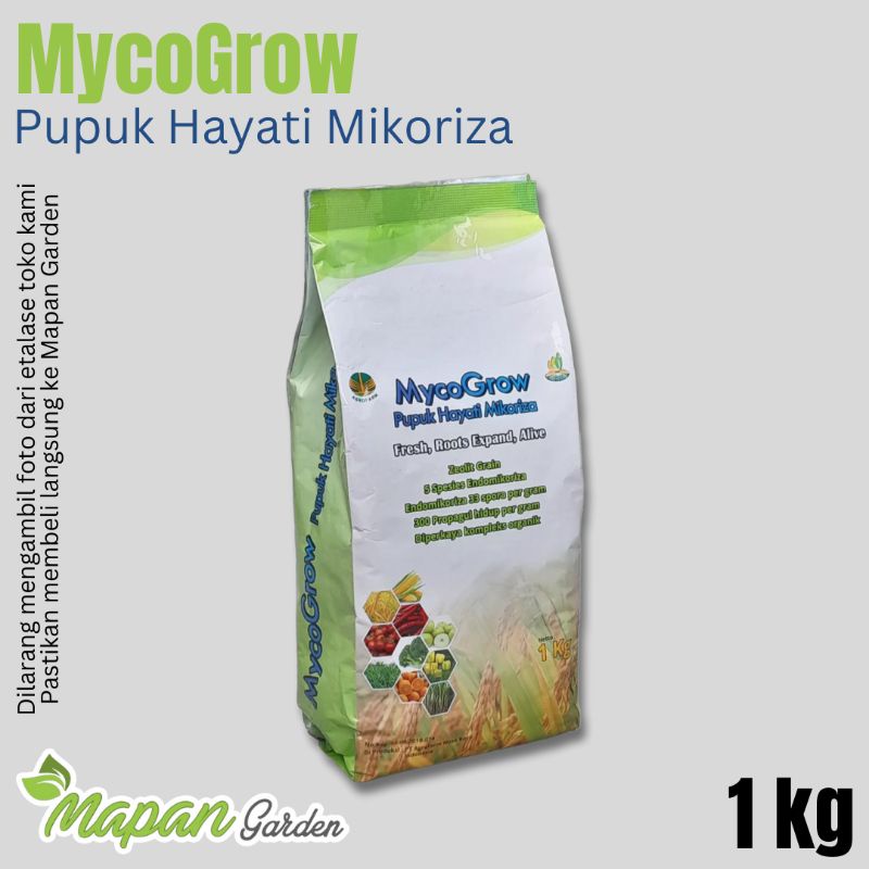 Jual Mycogrow Pupuk Hayati Mikoriza Kg Purie Garden Nutrisi Subur