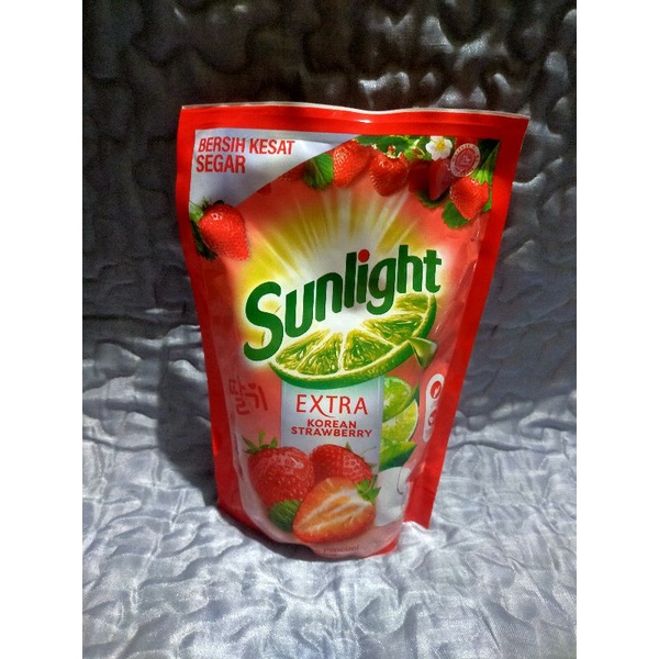 Jual Sunlight Extra Korean Strawberry Cairan Pencuci Piring 560ml