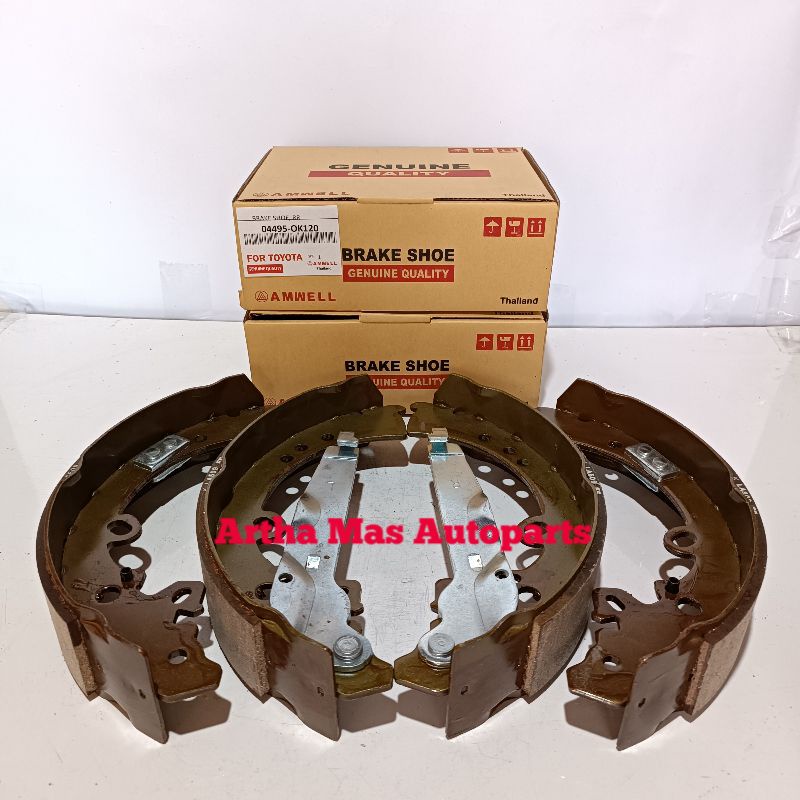 Jual KAMPAS REM BELAKANG BRAKE SHOE HILUX DOUBLE CABIN HILUK DC