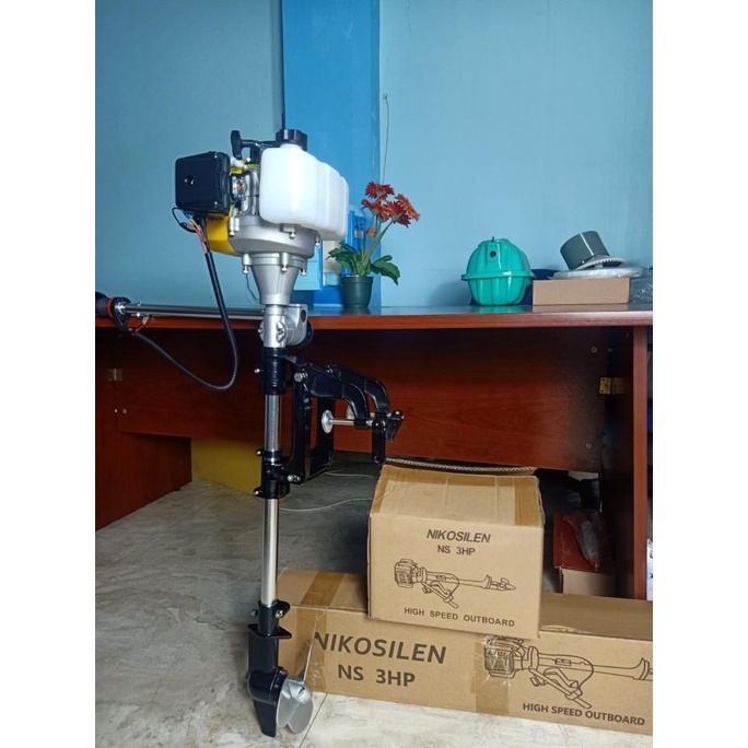 Jual Mesin Tempel Perahu Mesin Tempel Kapal Outboard 3Hp 2Tak Ori