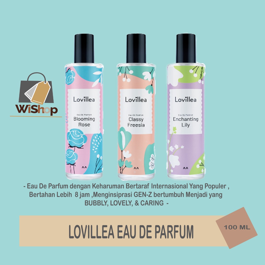 Jual Lovillea Eau De Parfum Ml Blooming Rose Enchanting Lily