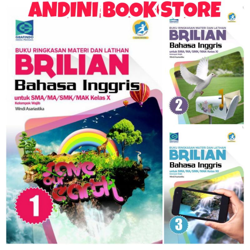 Jual Buku Brilian Bahasa Inggris Kelas Sma Ma Kurikulum