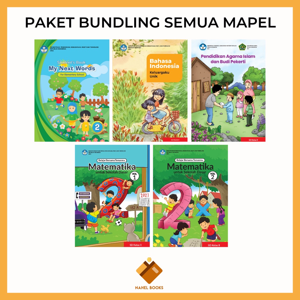 Jual Per Paket Bundling Buku Kurikulum Merdeka Sd Kelas