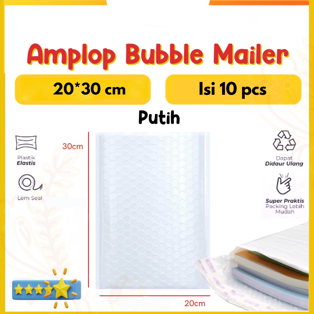 Jual Bubble Putih Envelope Amplop Bubble Wrap Amplop Buble Polymailer