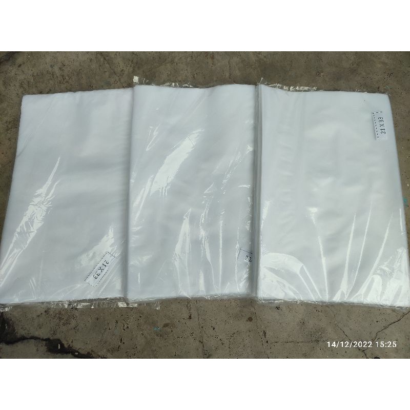 Jual Plastik Beras Kg Polos Isi Lembar Shopee Indonesia