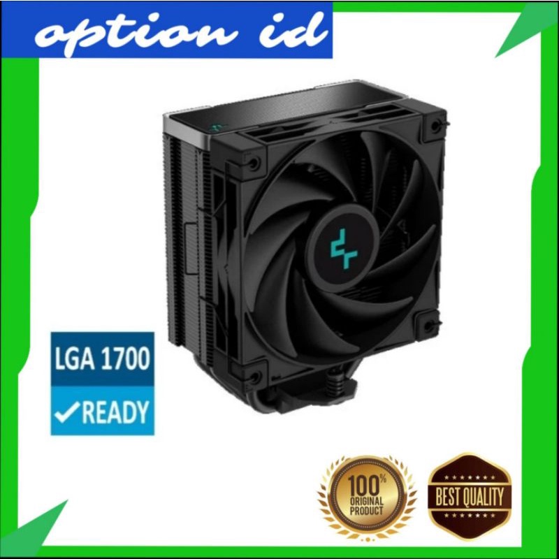 Jual Air CPU Cooler DEEPCOOL AK400 ZERO DARK Single Tower LGA 1700