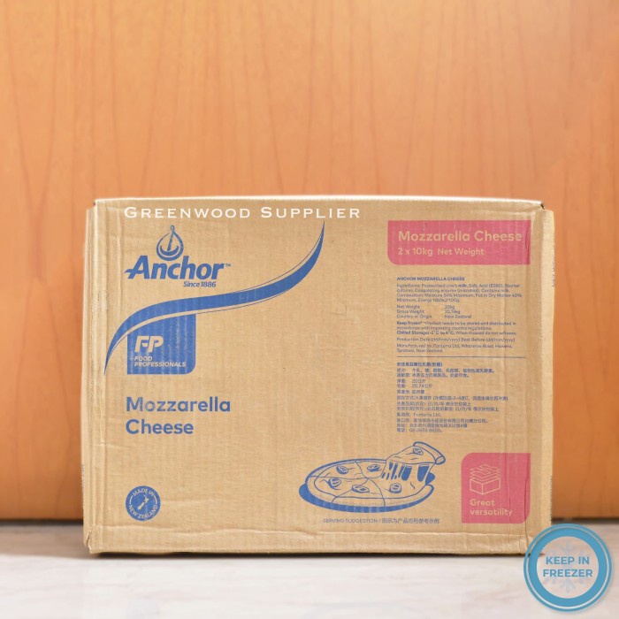 Jual Keju Mozzarella Anchor Anchor Mozzarella Cheese 1KG Shopee