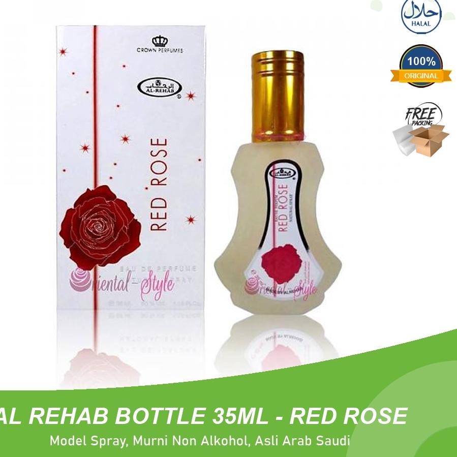 Jual Model Baru Parfum Al Rehab Aroma Red Rose Spray Ml Minyak