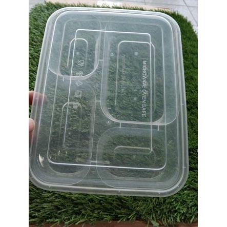 Jual Bagus Dipakai Thinwall Sekat Tray Kotak Bento Isi Set Oth