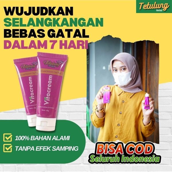 Jual Vitacream G Obat Gatal Selangkangan Tradisional Ampuh Shopee