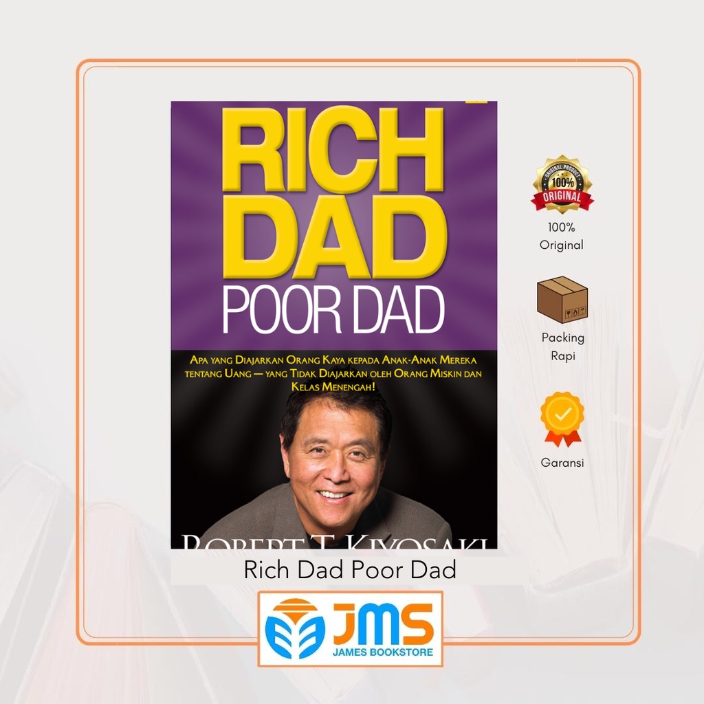 Jual Buku Rich Dad Poor Dad Shopee Indonesia