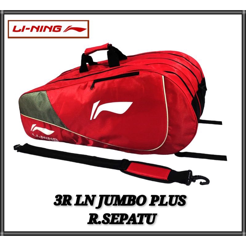 Jual TAS RAKET RANSEL LN 3R JUMBO BADMINTON BULUTANGKIS Shopee Indonesia