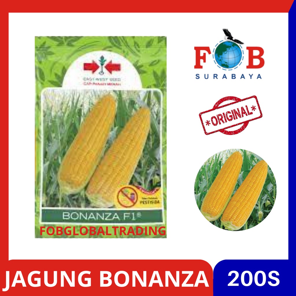 Jual BENIH JAGUNG BONANZA F1 200 1800 BUTIR MEREK PANAH MERAH Shopee