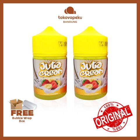 Jual JUTA CREAM BANANA STRAWBERRY JUTA CREAM 60ML ORIGINAL By RSR BREW