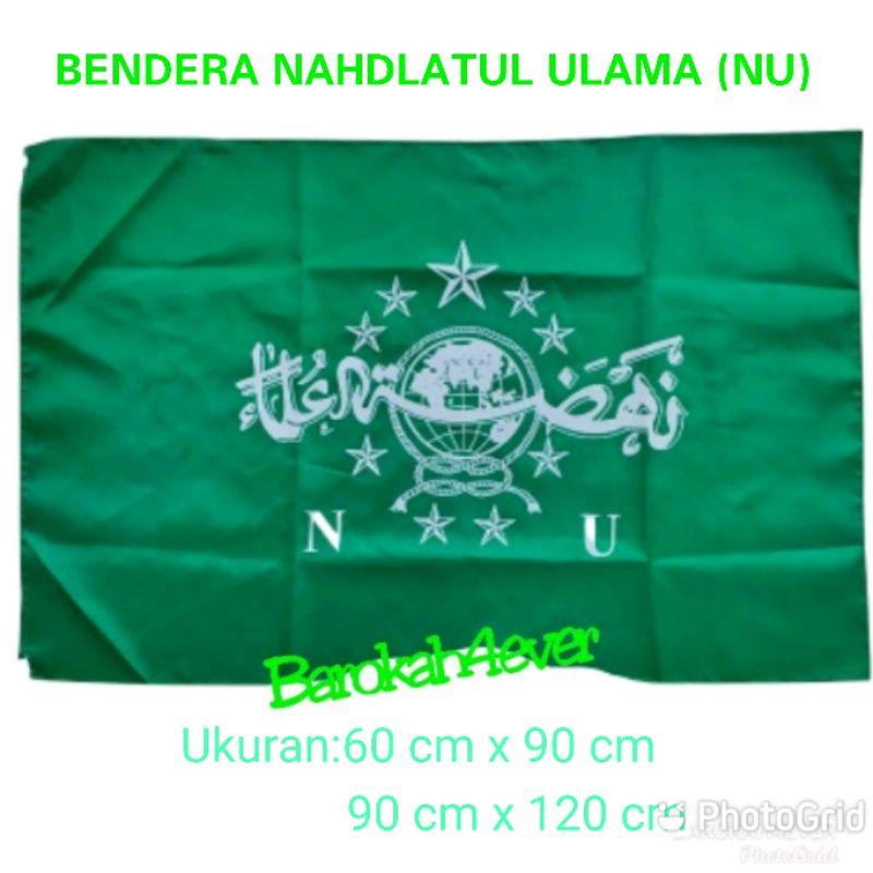 Jual Bendera Nahdlotul Ulama NU Bendera Fatayat Dan Muslimat