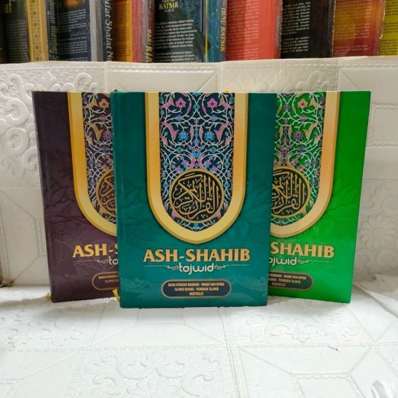 Jual Al Quran Ash Shahib TAJWID A4 HC Nonterjemah Rasm Utsmani Madinah