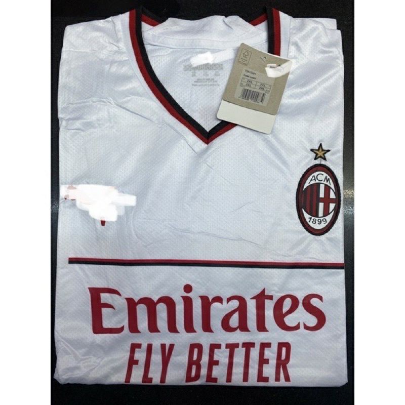 Jual JERSEY BOLA XXL XXXL MILAN AWAY 2022 2023 2XL 3XL BIG SIZE JUMBO