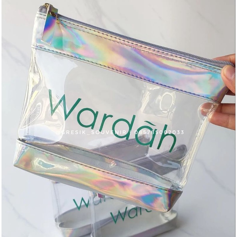 Jual CLEAR POUCH KOMBINASI HOLOGRAM CUSTOM MIN ORDER 100PC Shopee